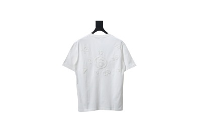 Maison Margiela Number Embroidered Short Sleeves T-shirt White 01