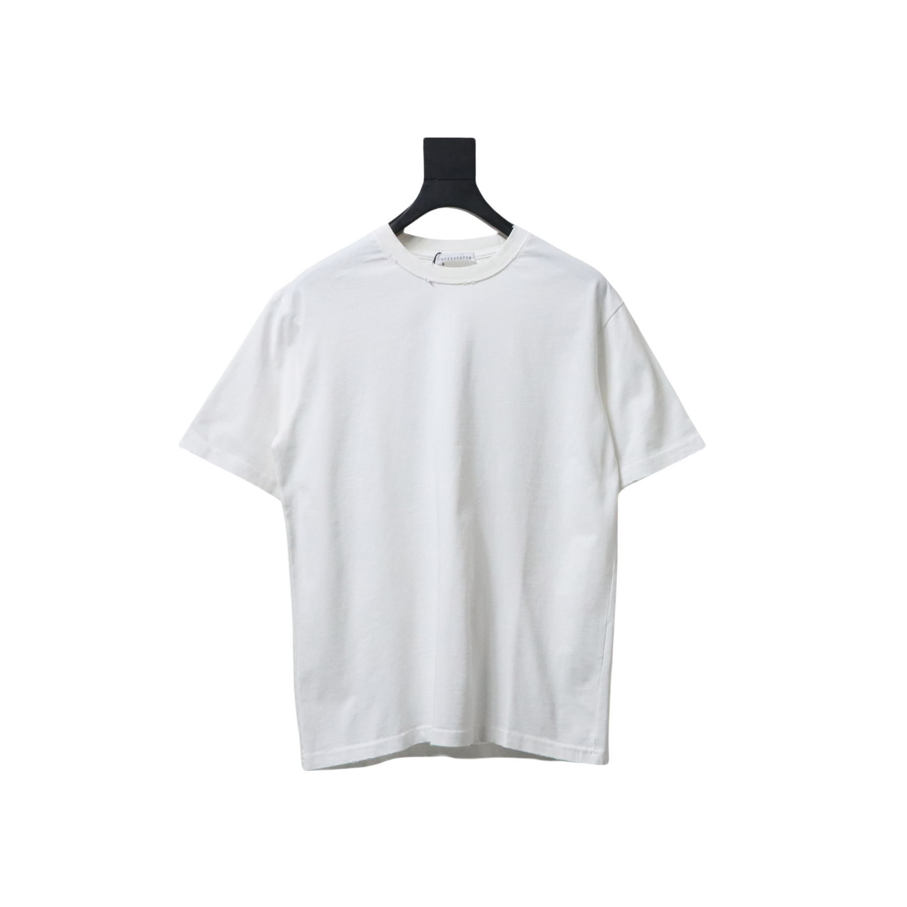 Maison Margiela Number Embroidered Short Sleeves T-shirt White