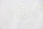 Maison Margiela Number Embroidered Short Sleeves T-shirt White
