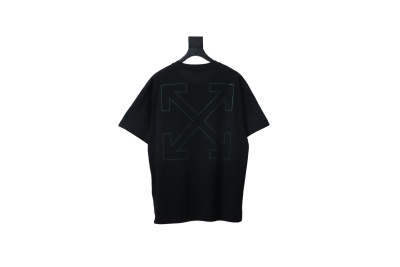 OFF-WHITE Banknote Arrow Ska SS Tee Black 02