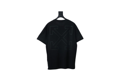 Off White Banknote Arrow Ska SS Tee Black 02