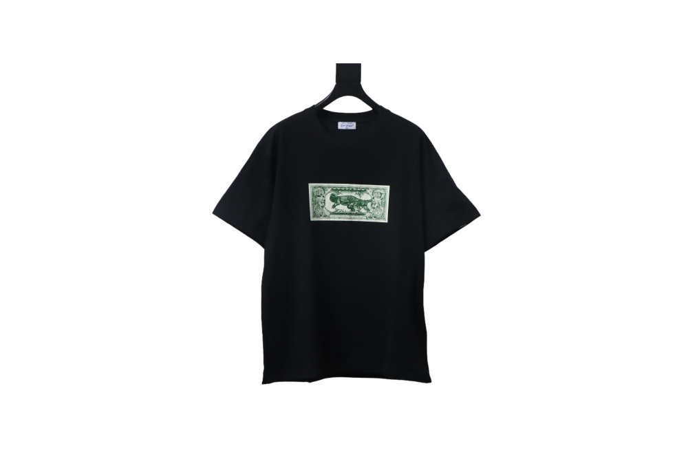 OFF-WHITE Banknote Arrow Ska SS Tee Black