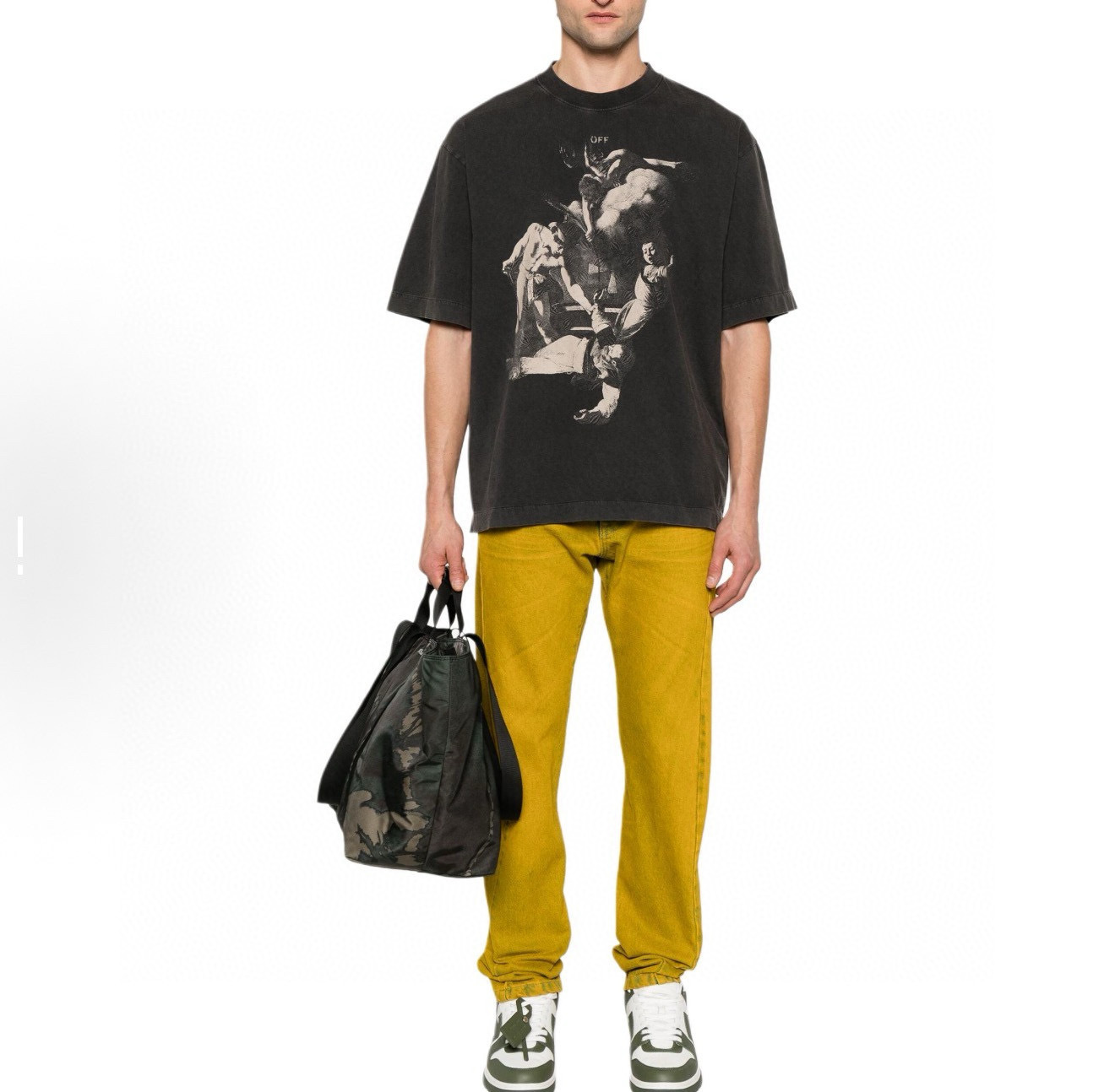 Off White Martyrdom Slim Short-Sleeve Tee Vintage Black