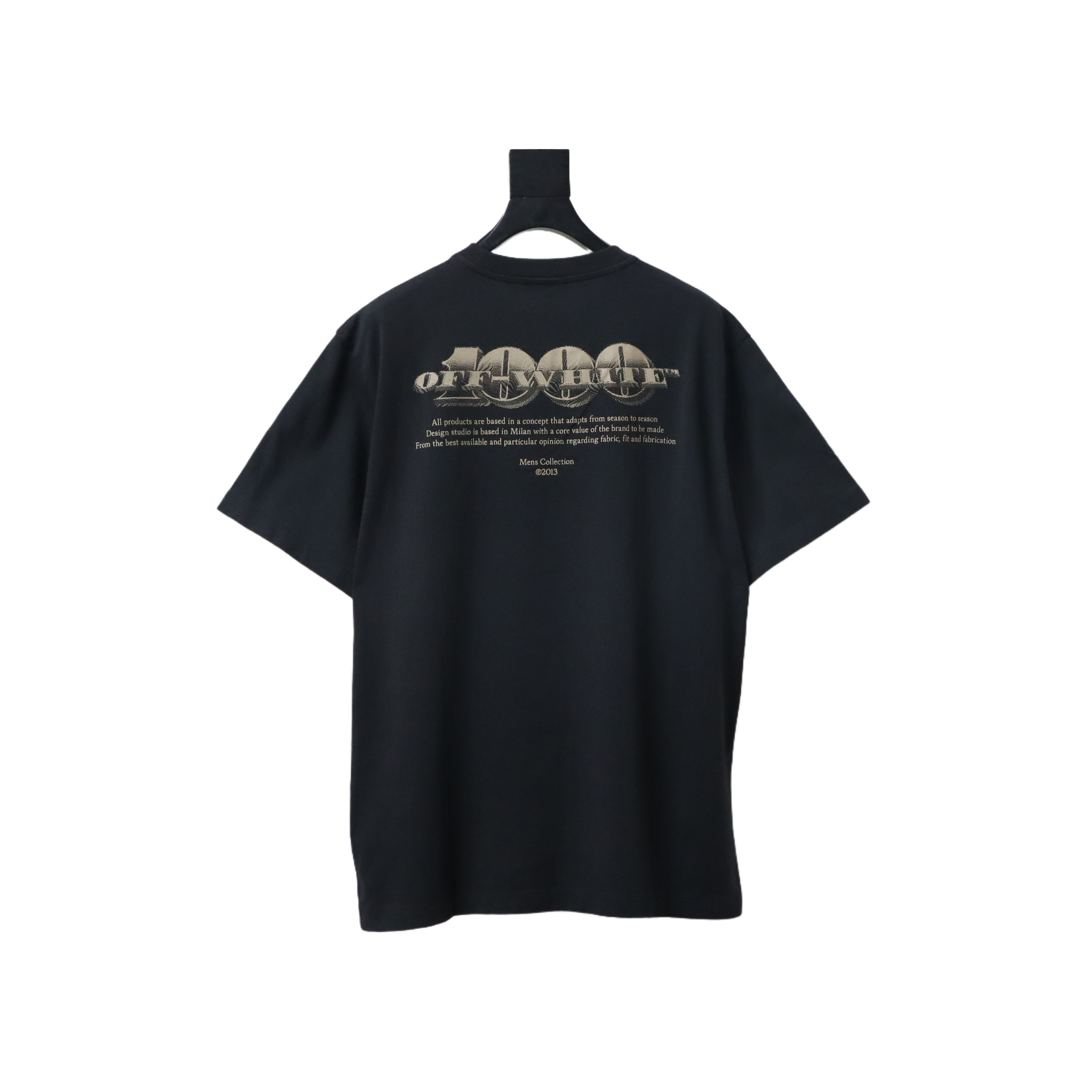Off White Martyrdom Slim Short-Sleeve Tee Vintage Black