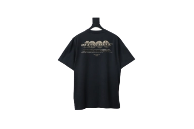Off White Martyrdom Slim Short-Sleeve Tee Vintage Black 02