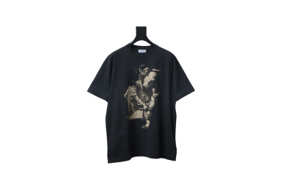Off-White Martyrdom Slim Short-Sleeve Tee Vintage Black 01
