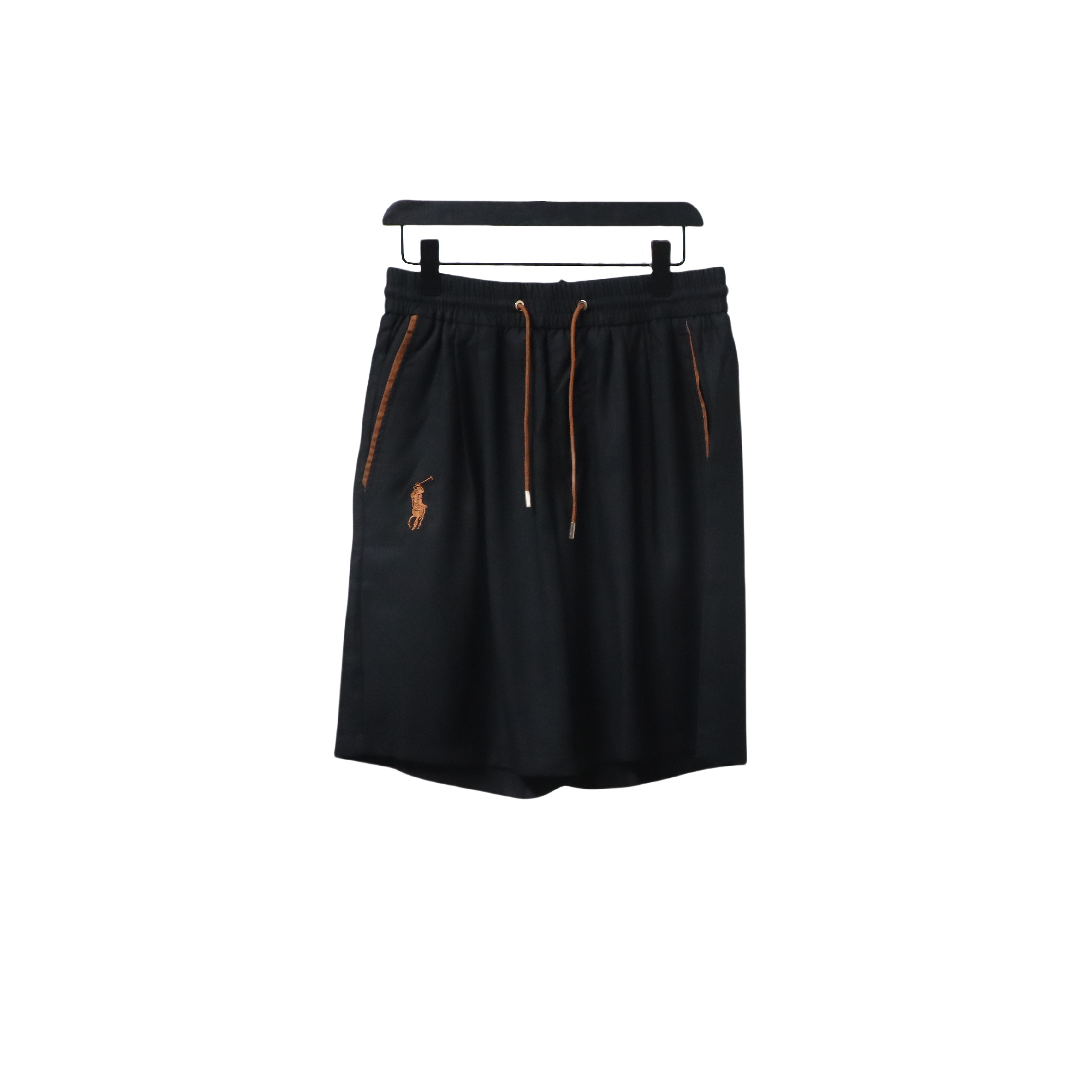 Polo Ralph Lauren Warhorse Embroidered Shorts Black