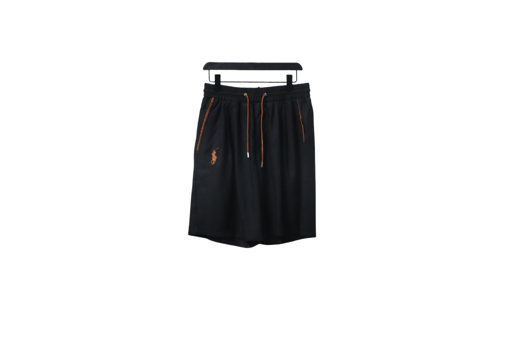 Polo Ralph Lauren Warhorse Embroidered Shorts Black