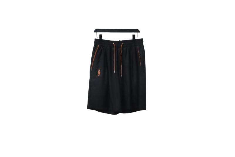 Polo Ralph Lauren Warhorse Embroidered Shorts Black