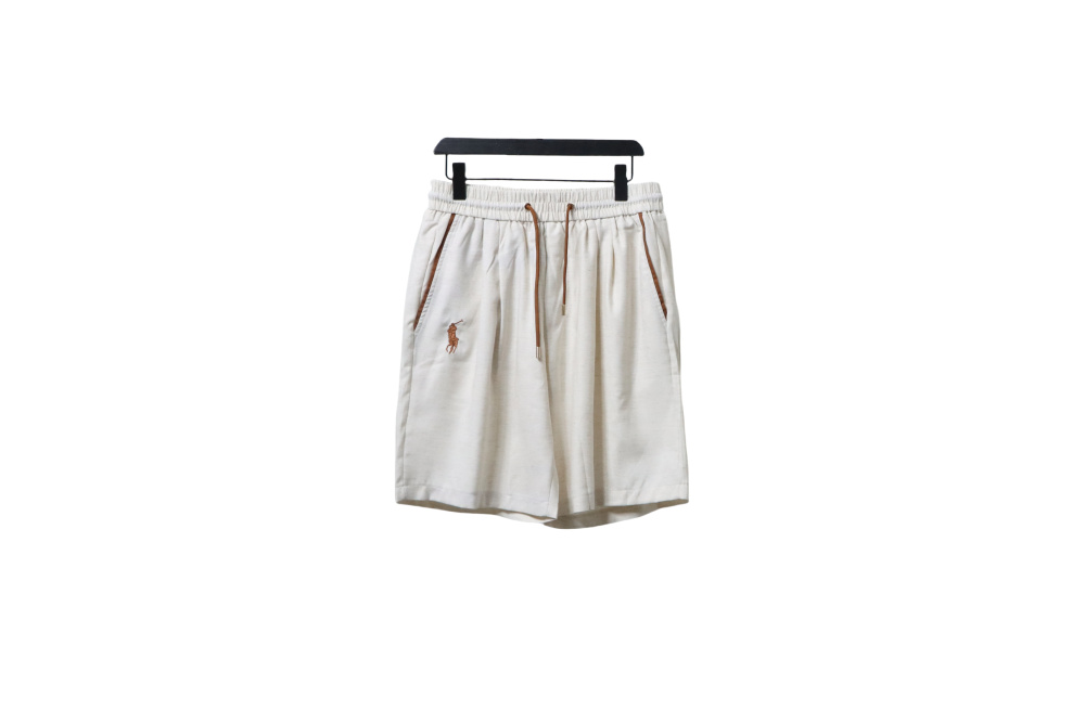 Polo Ralph Lauren Warhorse Embroidered Shorts White