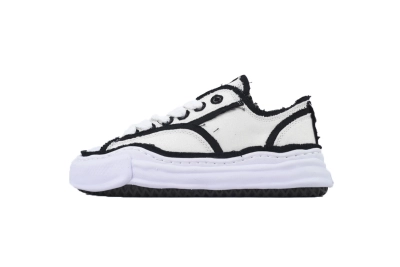 Maison Mihara Yasuhiro Peterson Low Original Sole Overhangin White NO.733 A09FW721 01
