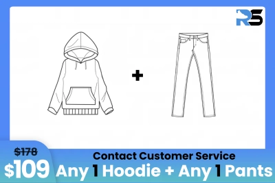Combo: $109 Get 1 Hoodie and 1 Pants 01