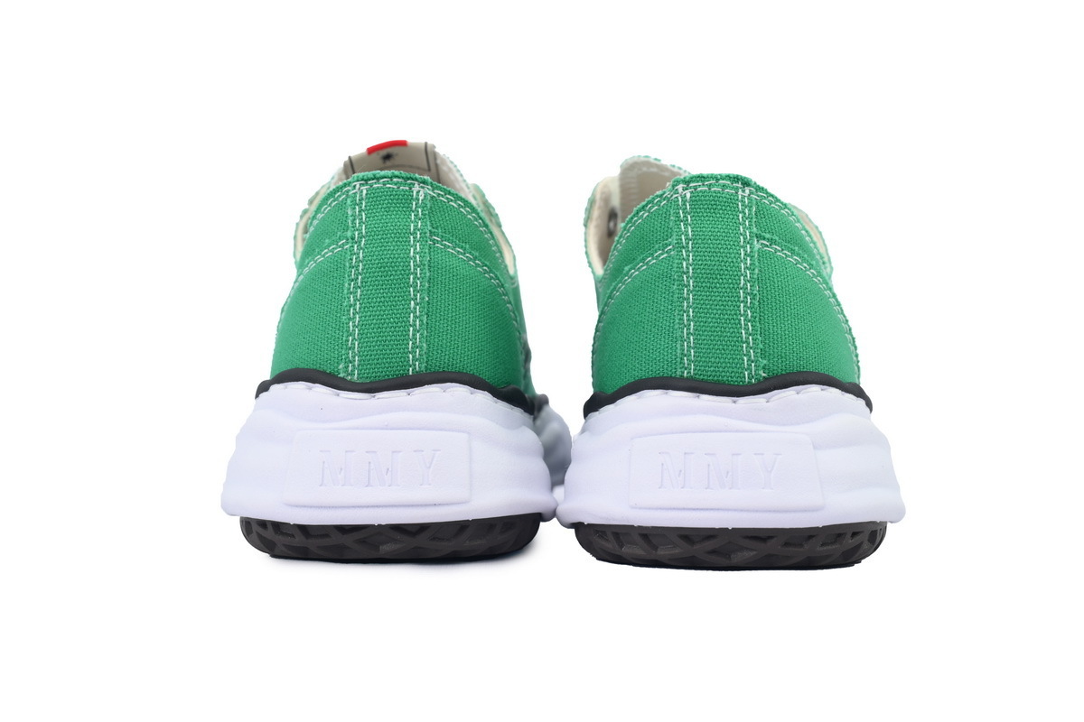 Maison Mihara Yasuhiro Peterson OG Sole Canvas Low Green NO.726 A01FW702