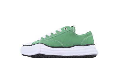 Maison Mihara Yasuhiro Peterson OG Sole Canvas Low Green NO.726 A01FW702 01