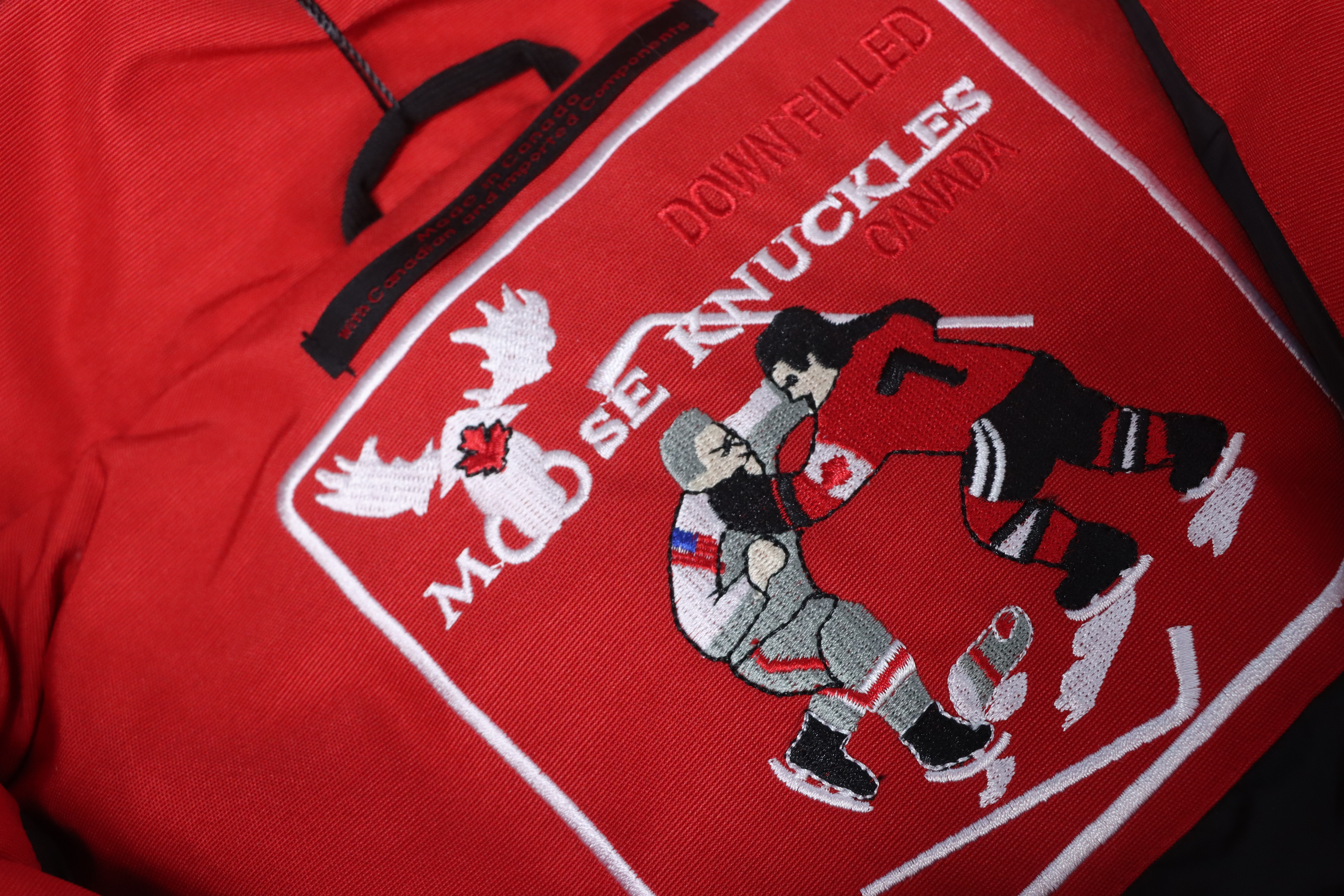 Moose Knuckles Original Stirling Parka Red