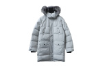 Moose Knuckles Onyx Shearling Big Ridge Parka Grey