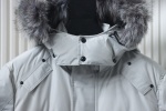 Moose Knuckles Onyx Shearling Big Ridge Parka Grey