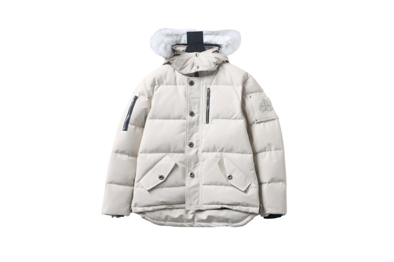 Moose Knuckles Original 3Q Neoshear Jacket Alabaster