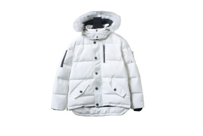 Moose Knuckles Original 3Q Neoshear Jacket White 01