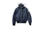 Moose Knuckles Original Ballistic Neoshear Bomber Jacket Navy