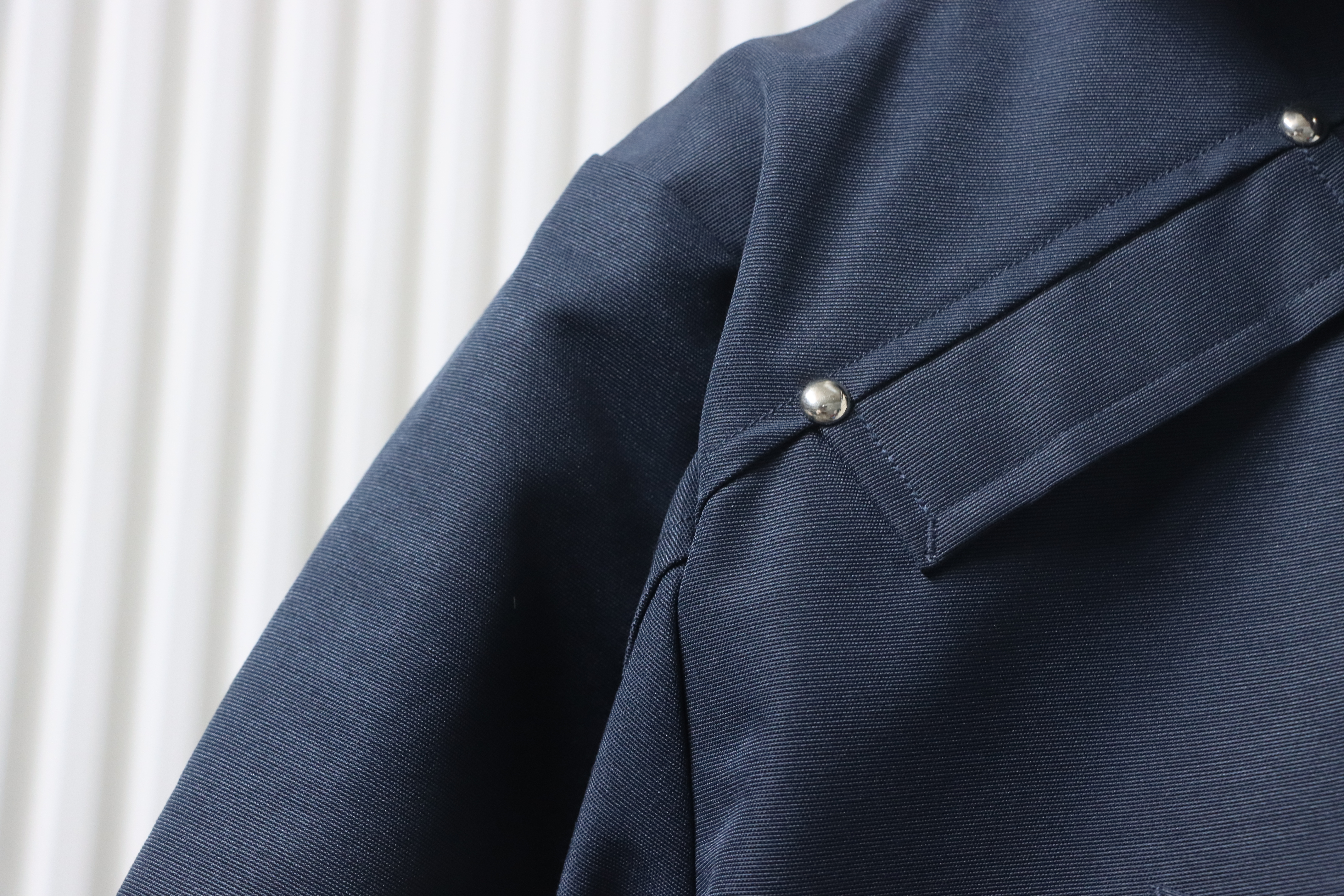 Moose Knuckles Original Ballistic Neoshear Bomber Jacket Navy