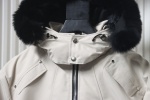 Moose Knuckles Original Ballistic Neoshear Bomber Jacket White