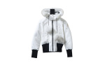 Moose Knuckles Original Debbie Bomber Jacket White