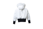 Moose Knuckles Original Debbie Bomber Jacket White