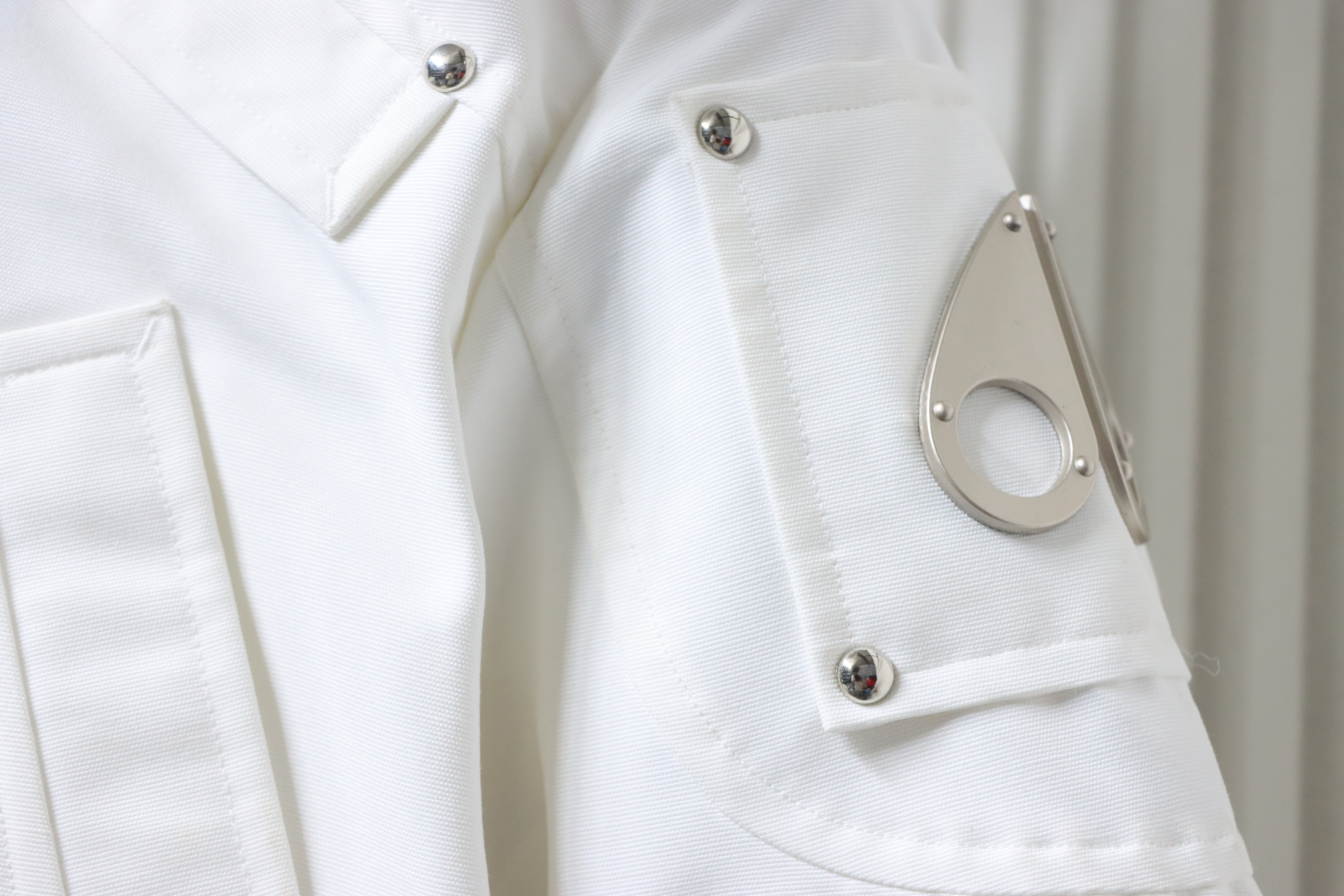 Moose Knuckles Original Debbie Bomber Jacket White