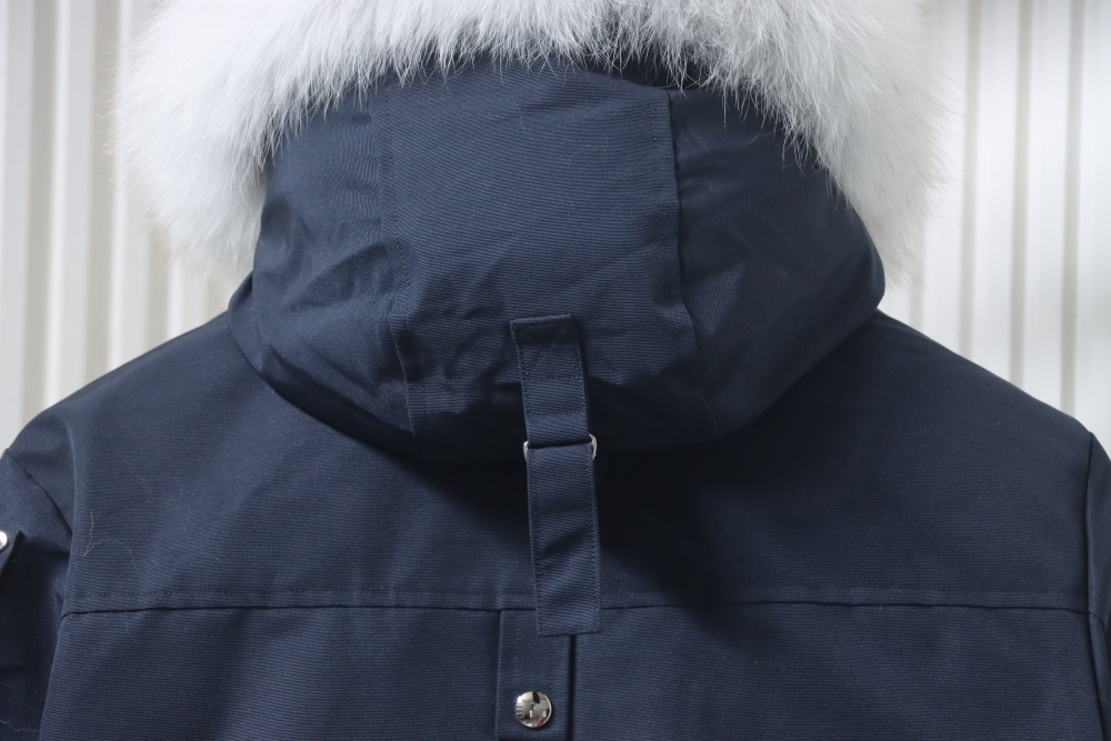 Moose Knuckles Original Debbie Bomber Jacket Navy