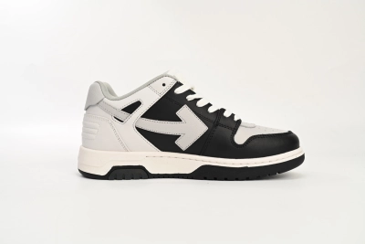 Off White Out of Office Light Grey Black OMIA189F22LEA001 0709 02