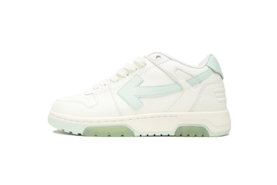 Off White Out Of Office OOO Low Top Light Green OMIA89C 99LEA004 0151 01