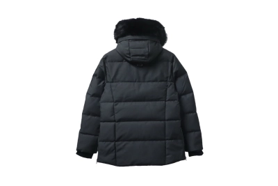 Moose Knuckles 11 Cloud 3Q Fur Jacket Black 02