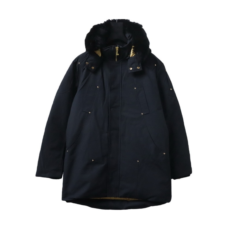Moose Knuckles Gold Stirling Parka Neoshear Black