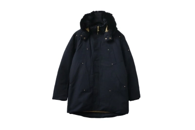 Moose Knuckles Gold Stirling Parka Neoshear Black 01