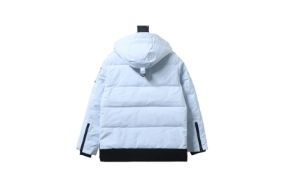 Moose Knuckles Multi-pocket Down Jacket Blue 02