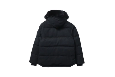 Moose Knuckles Original 3Q Parka Down Jacket Black with Fur 02