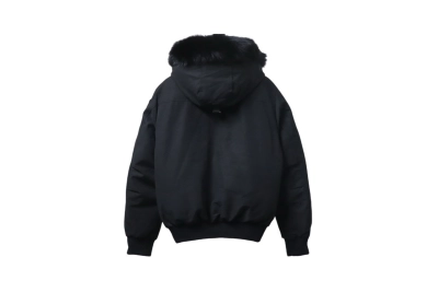 Moose Knuckles Gold Edition Little Rapids Black Bomber Jacket 02