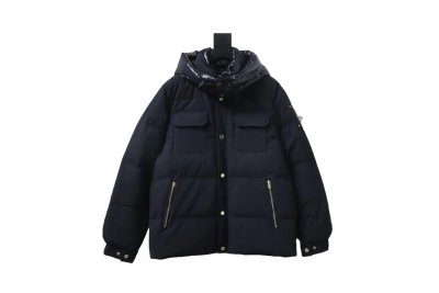 Moose Knuckles Gold Series Nyluxe Suthep Down Jacket Black 01