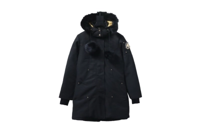 Moose Knuckles Original Shearling Stirling Parka 01 Down Jacket Black 01