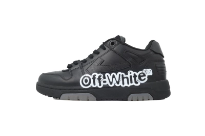 Off White Out of Office Black Print OMIA189S 22LEA004 1001 01