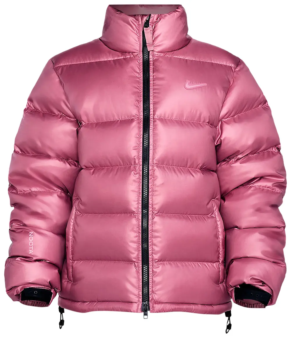 Nike x NOCTA Sunset Puffer Down Jacket Desert Berry/Elemental Pink