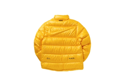 Nike x NOCTA Sunset Puffer Down Jacket Yellow 02