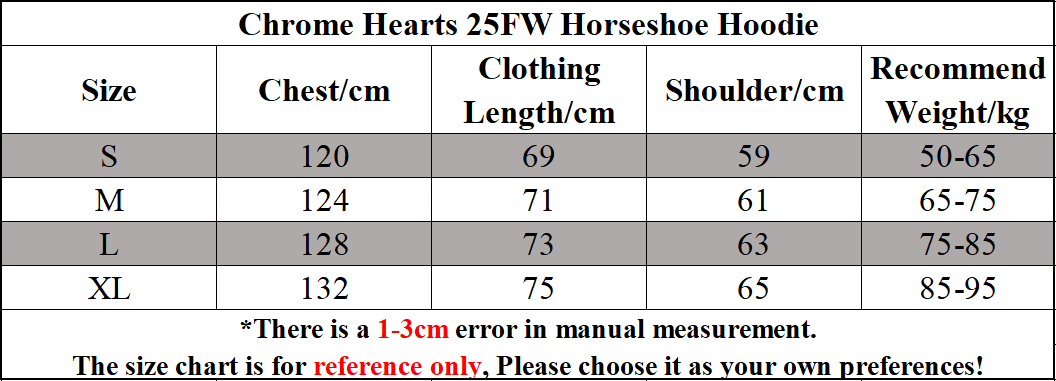 Chrome Hearts 25FW Horseshoe Hoodie Green White