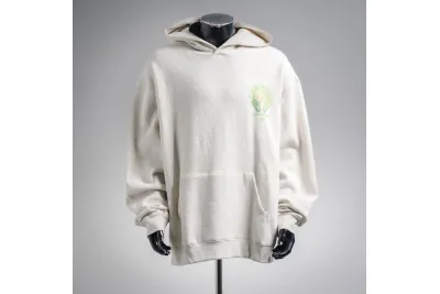 Chrome Hearts 25FW Horseshoe Hoodie Green White 01