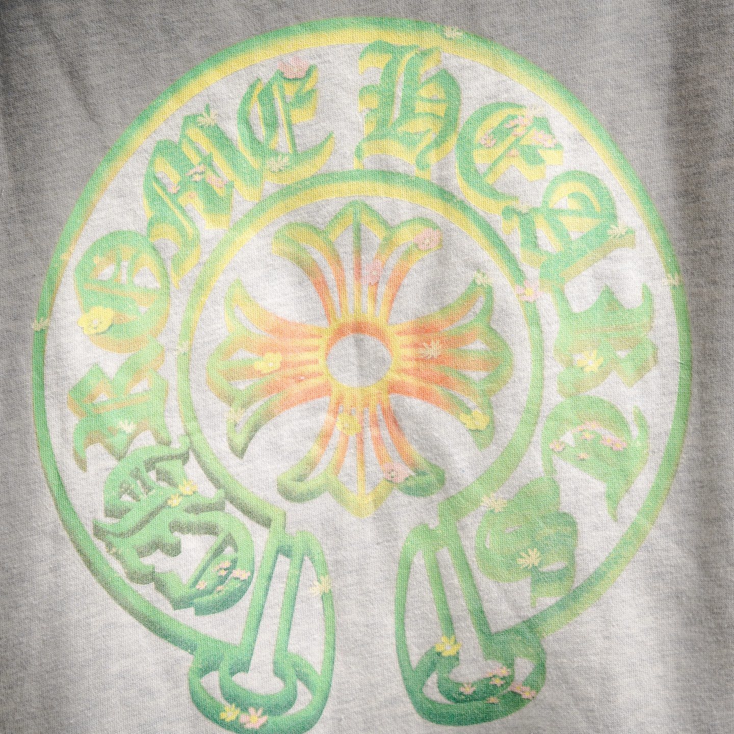 Chrome Hearts 25FW Horseshoe Hoodie Green White