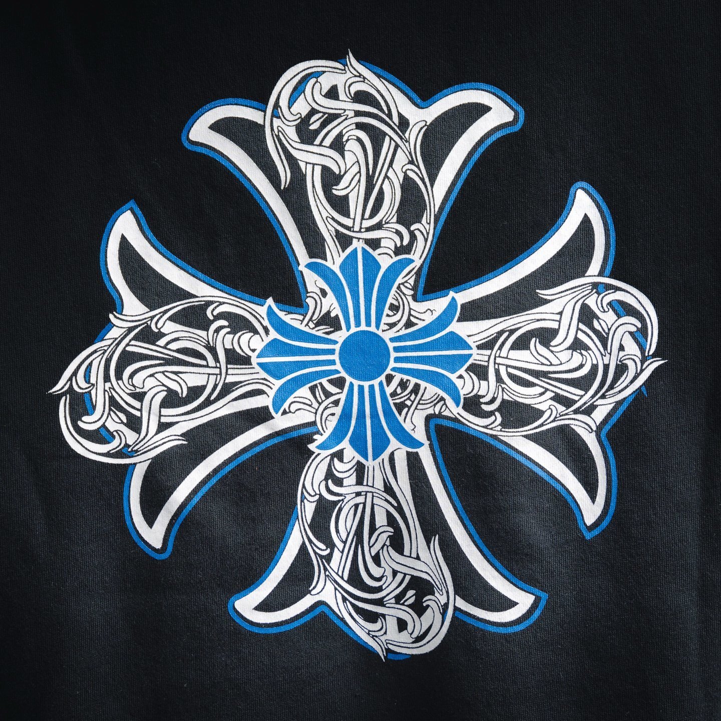 Chrome Hearts 25FW Spiral Cross Hoodie Black