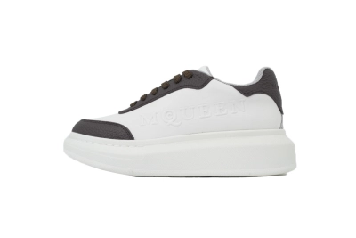 Alexander McQueen Oversized Sneakers White Taupe 01