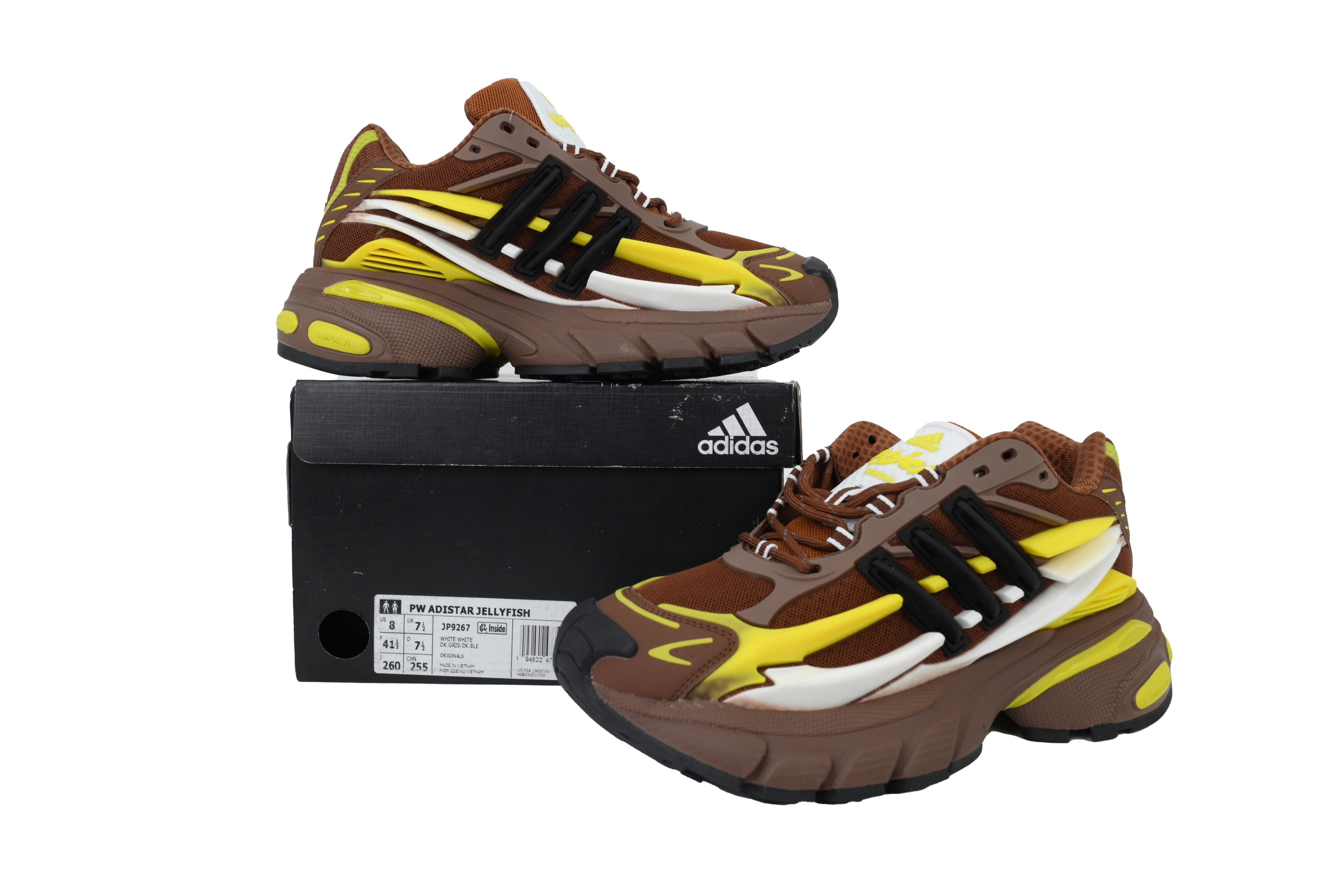 Pharrell x VIRGINIA x adidas Adistar Jellyfish Yellowish Brown JP9267