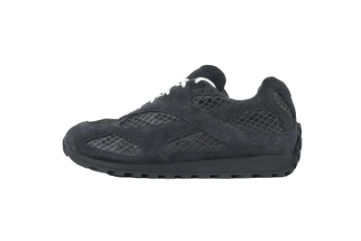 Bottega Veneta Orbit Suede Black 01